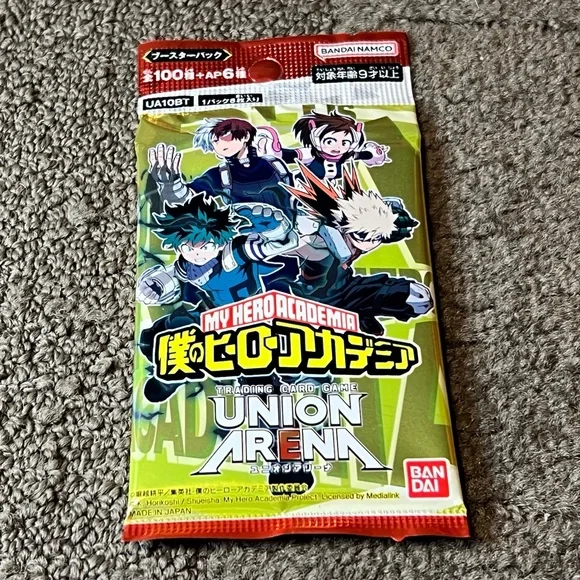 my hero academia tcg booster box Union Arena TCG - UA10BT - My Hero Academia